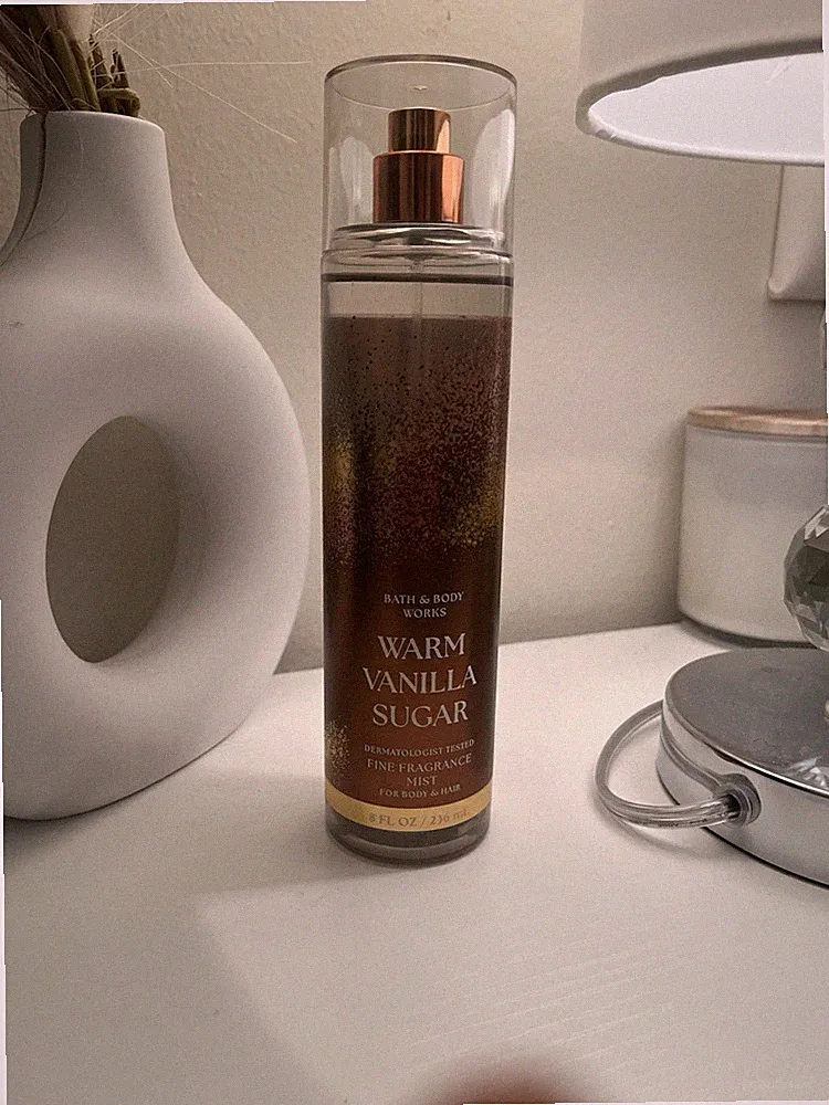 Bath & Body Works Warm Vanilla Sugar Fine Fragrance Mist 8 fl oz Vanilla Scent