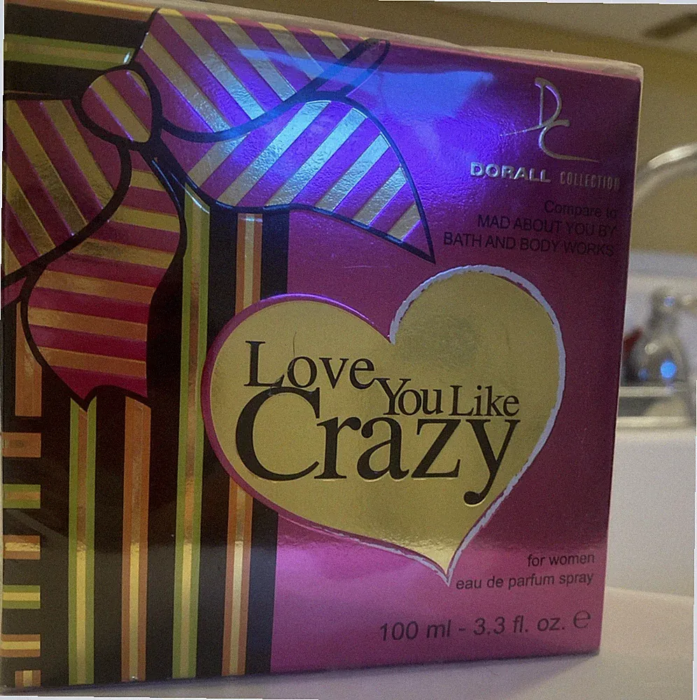 LOVE YOU LIKE CRAZY designer boutique 3.3 oz EDP perfume