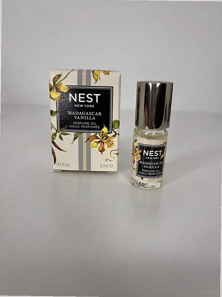 Nest New York Madagascar Vanilla Perfume Oil 3mL 0.1oz MINIATURE SIZE Rollerball