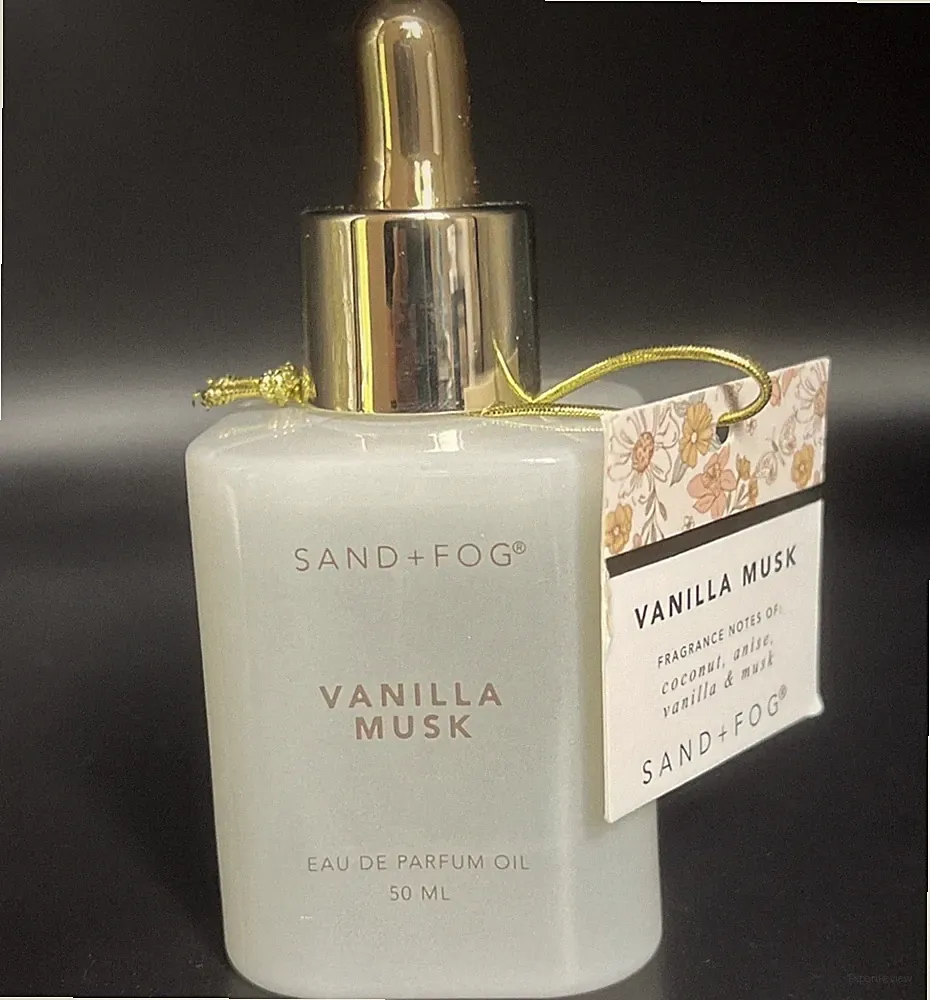 Sand + Fog Vanilla Musk Eau de Parfum Oil 50 mL 1.7oz New With Tags Perfume Oil